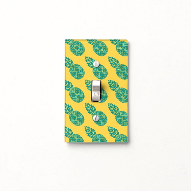 Pineapple Pattern Light Switch Cover (In Situ)