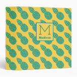 Pineapple Pattern | Monogram Binder