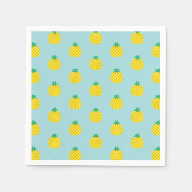 Pineapple Pattern Napkins (Front)