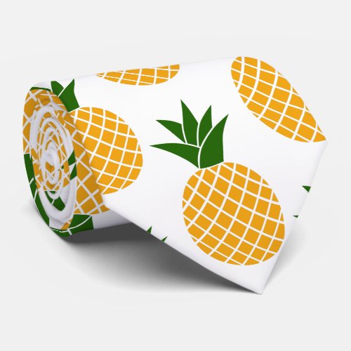 Pineapple Pattern  Neck Tie