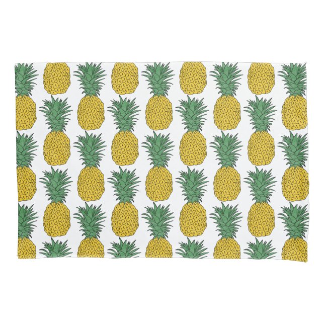 Pineapple Pattern Pillow Case (Front)