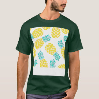 Pineapple Pattern Prints Pineapples Fruit T-Shirt