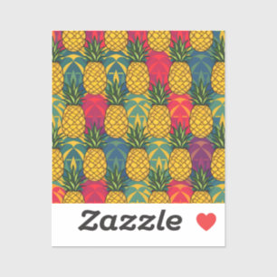 Pineapple Pattern Sticker