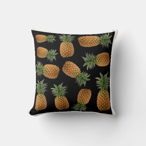 Pineapple Pattern Throw Pillow