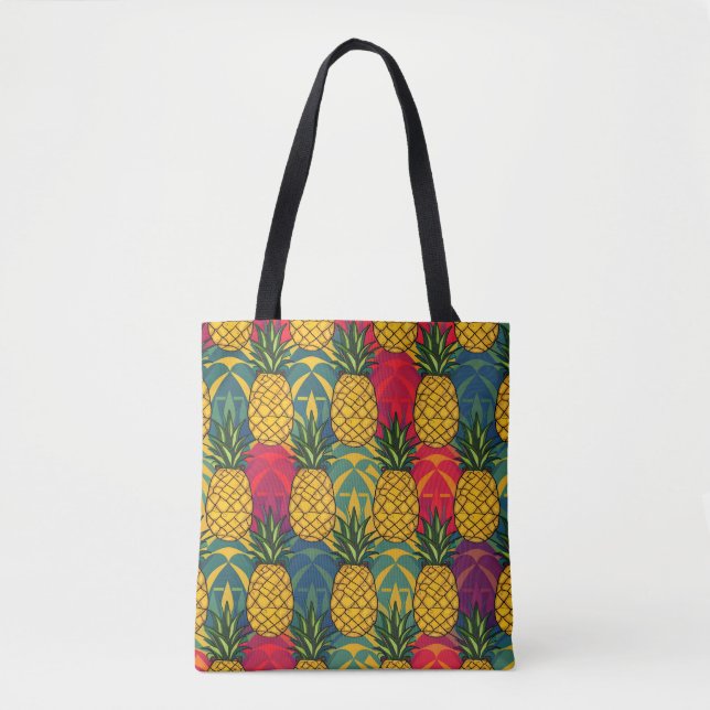 Pineapple Pattern  Tote Bag (Front)