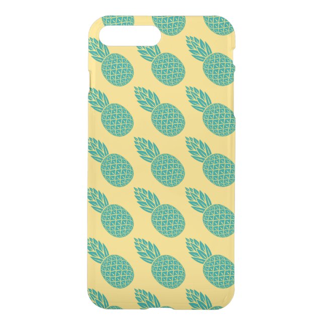 Pineapple Pattern Uncommon iPhone Case (Back)
