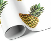 Pineapple pattern wrapping paper | Zazzle