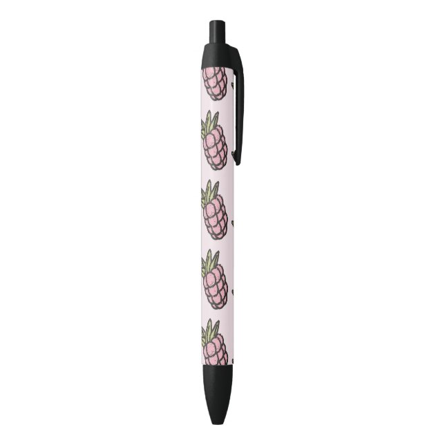 Pineapple Pattern Y2K Retro Funky Pen (Bottom (Vertical))