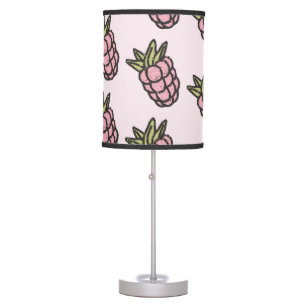 Pineapple Pattern Y2K Retro Funky Table Lamp