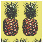 Pineapple patterned fabric