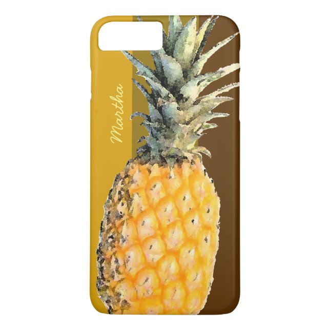 pineapple personalized Case-Mate iPhone case (Back)