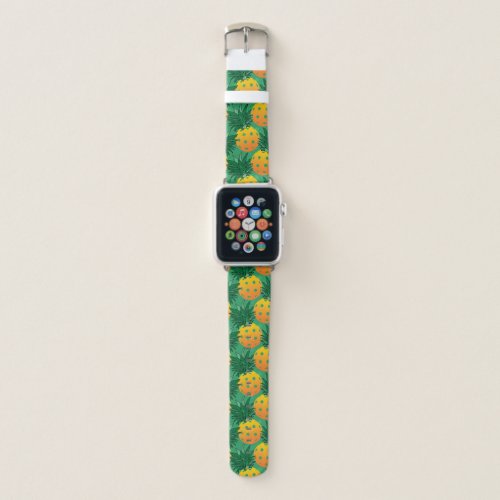 Pineapple Pickleball Paddle Apple Watch Band