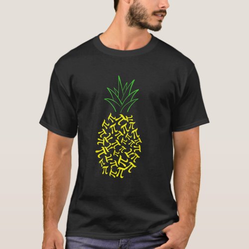 Pineapple Pie Pi Day Math Student T_Shirt