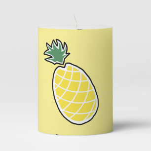 Pineapple Pillar Candle