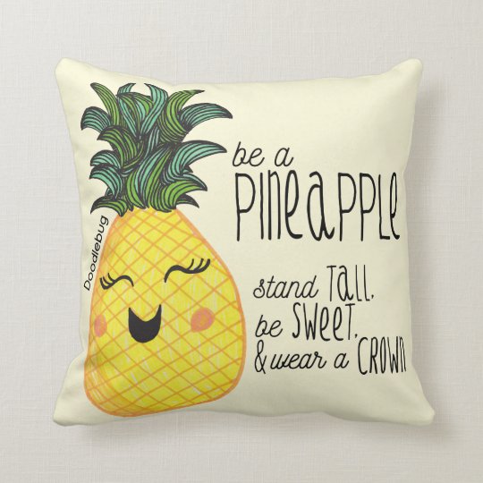 pineapple travel pillow