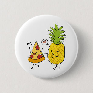 Pineapple pizza button
