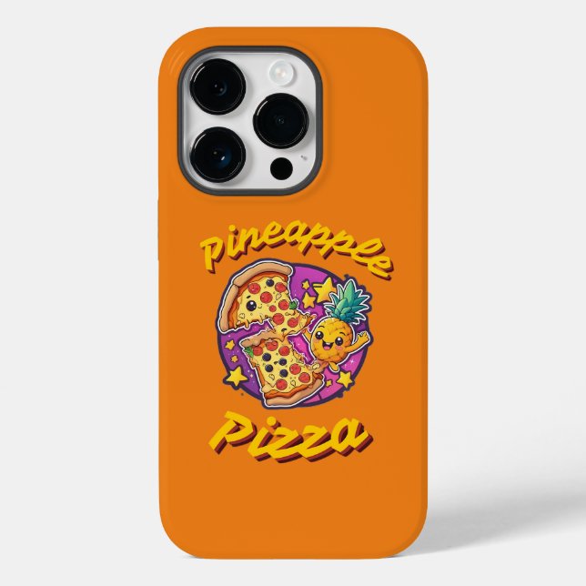 Pineapple Pizza Case-Mate iPhone Case (Back)