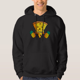 Pineapple Pizza Fitness Lifting Barbell Hawaiian F Hoodie
