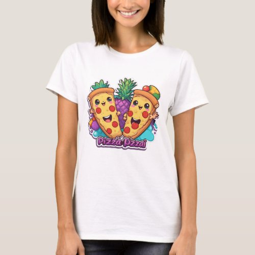 Pineapple Pizza Funny T_Shirt