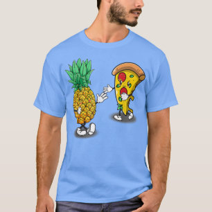 Pineapple Pizza Shirt Hawaiian Pizza Aloha Beach L