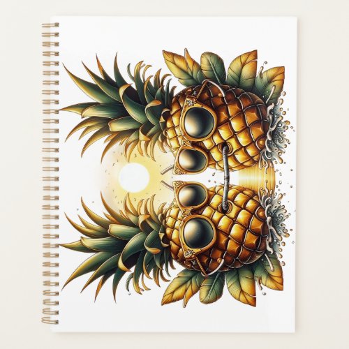 Pineapple Planner Two Ananas Funny Time Planner