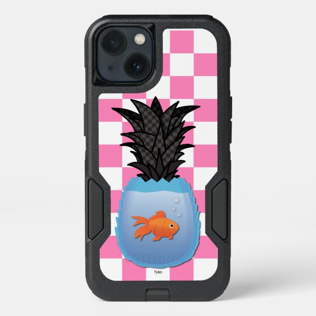 Pineapple Poisson 2 Otterbox iPhone Case (Back)