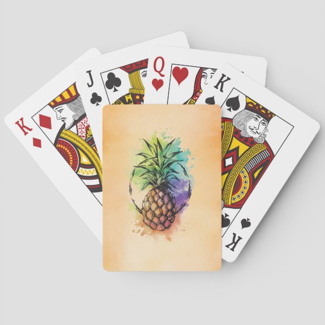 Pineapple Poker Cards (Back)