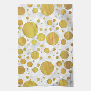Pineapple Polka Dot Pattern Towel