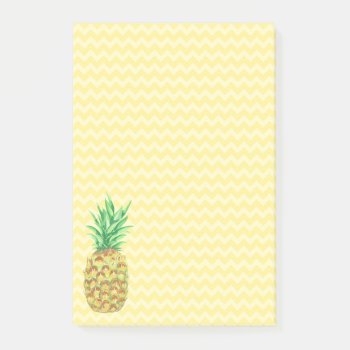 Pineapple Post-it Notes by Zazzlemm_Cards at Zazzle