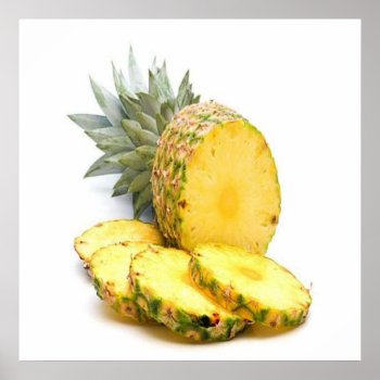 Pineapple Poster by pjan97 at Zazzle
