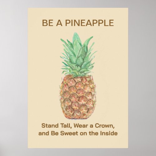 Pineapple Poster