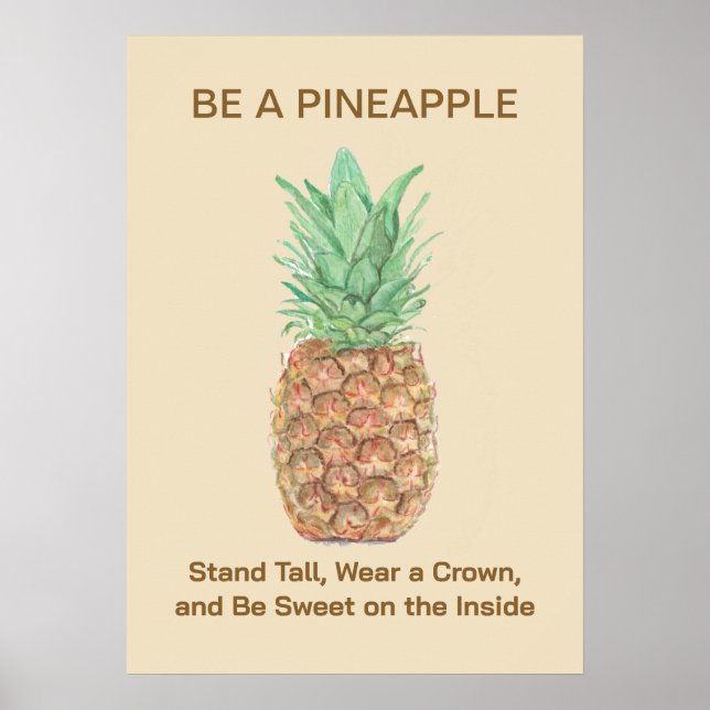 Pineapple Poster (Front)