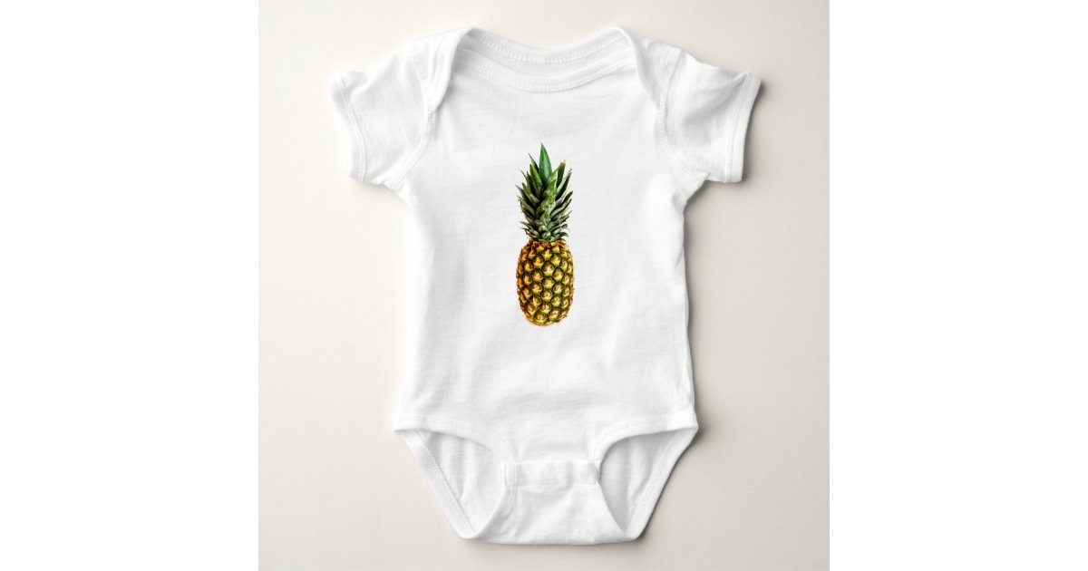 Pineapple print baby clothing baby bodysuit Zazzle