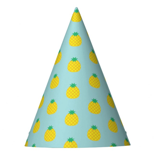Pineapple Print Party Hat (Front)