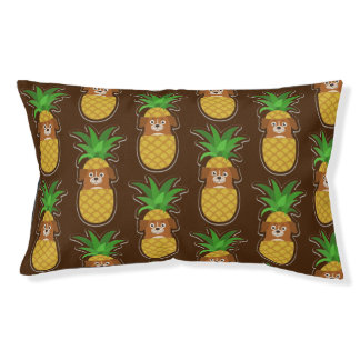 Pineapple Puppy Pet Bed