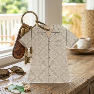 Pineapple Quilt Aloha Shirt keepsake Ornament