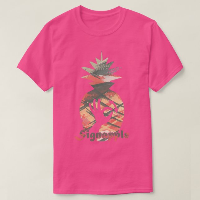 Pineapple Sign T-Shirt (Design Front)