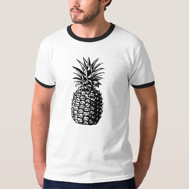  PINEAPPLE Simple Artwork T-Shirt (Front)