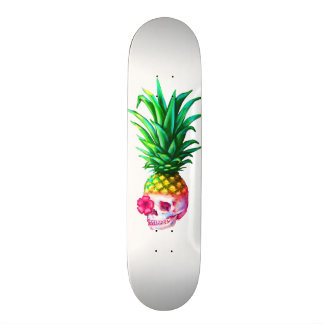 Pineapple Skull Board white
