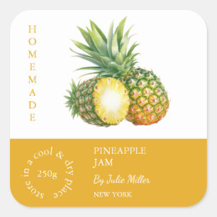 Pineapple Small Business Label