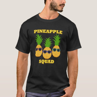 Pineapple Squad Team Healthy Food Vitamins T-Shirt