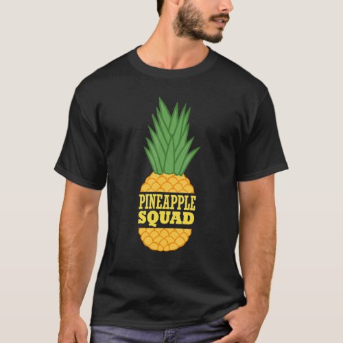 Pineapple Squad Tropical Fruits Vitamins T_Shirt