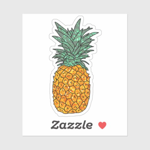 pineapple sticker