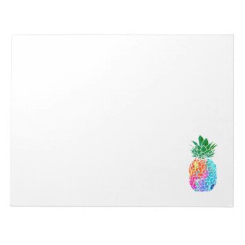 Pineapple Sticky Notes by BeachBeginnings at Zazzle
