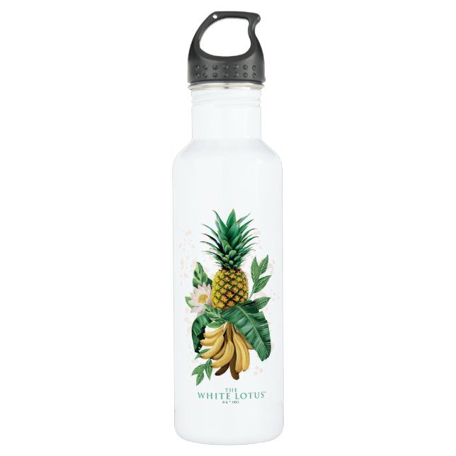 Pineapple Suite at The White Lotus Stainless Steel Water Bottle (Front)