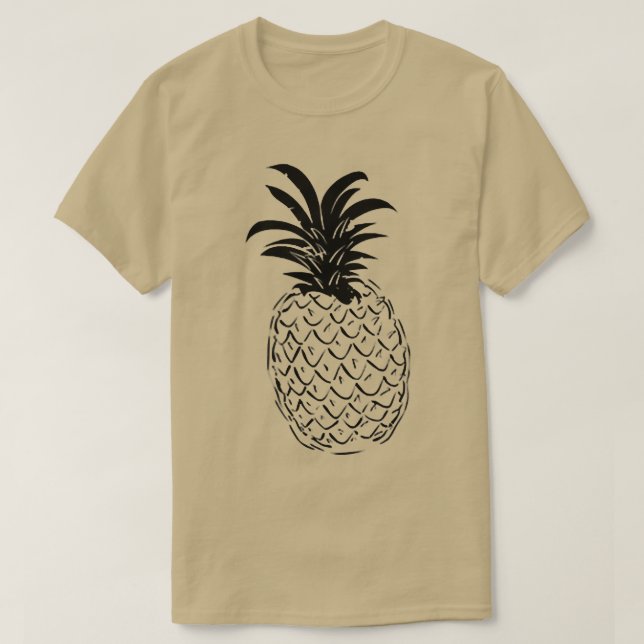 Pineapple, Summer, Cute Pineapple, Pineapple Lover T-Shirt (Design Front)