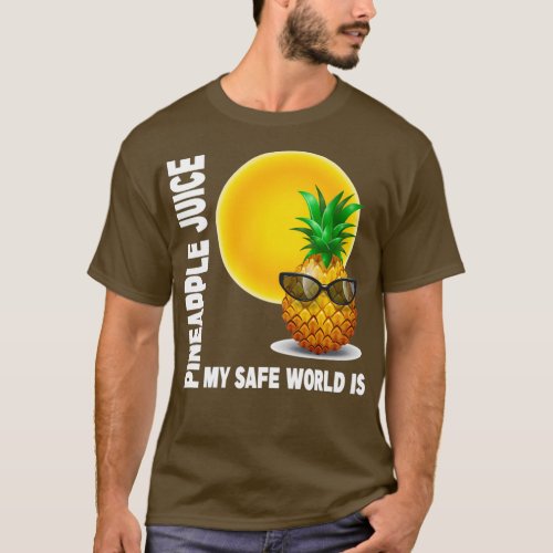 Pineapple Summer My Safe Word is PINEAPPLE JUICE T_Shirt