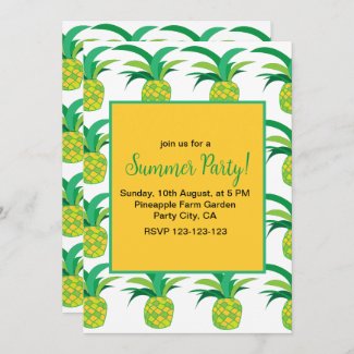 Pineapple Summer Party Tropical Pineapple