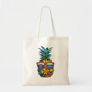 Pineapple Sunglasses Aloha Beaches Hawaii Hawaiian Tote Bag