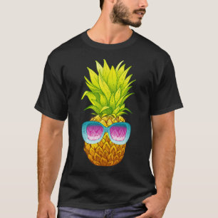 Pineapple Sunglasses Beach Funny Summer T-Shirt
